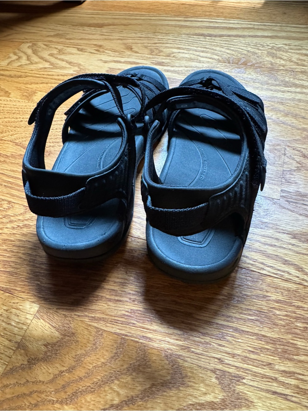 NWT- Teva sandals. Black. 8 - Picture 2 of 5